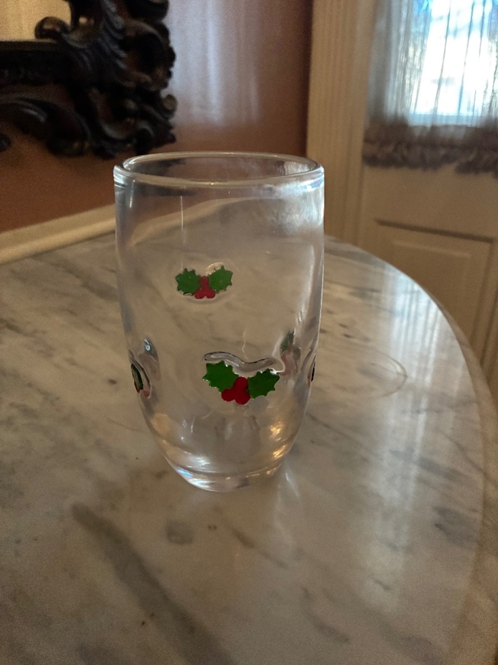Williamsburg Holly Days Highball Glasses Set of 4 🎄 Never Before Used